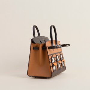 Birkin 20 Faubourg AlligatorEpsomSombaeroMadame CK37 Gold PHW6