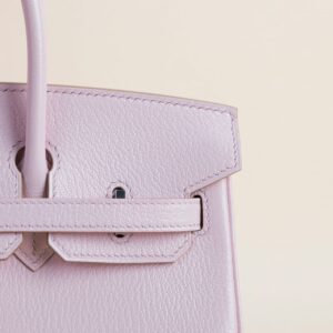 Birkin 25cm Chevre M7 Rose darling PHW13