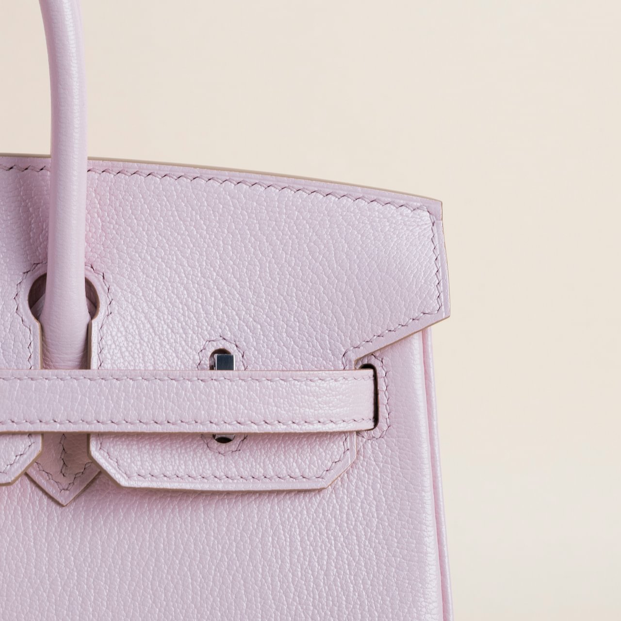 Birkin 25cm Chevre M7 Rose darling PHW13