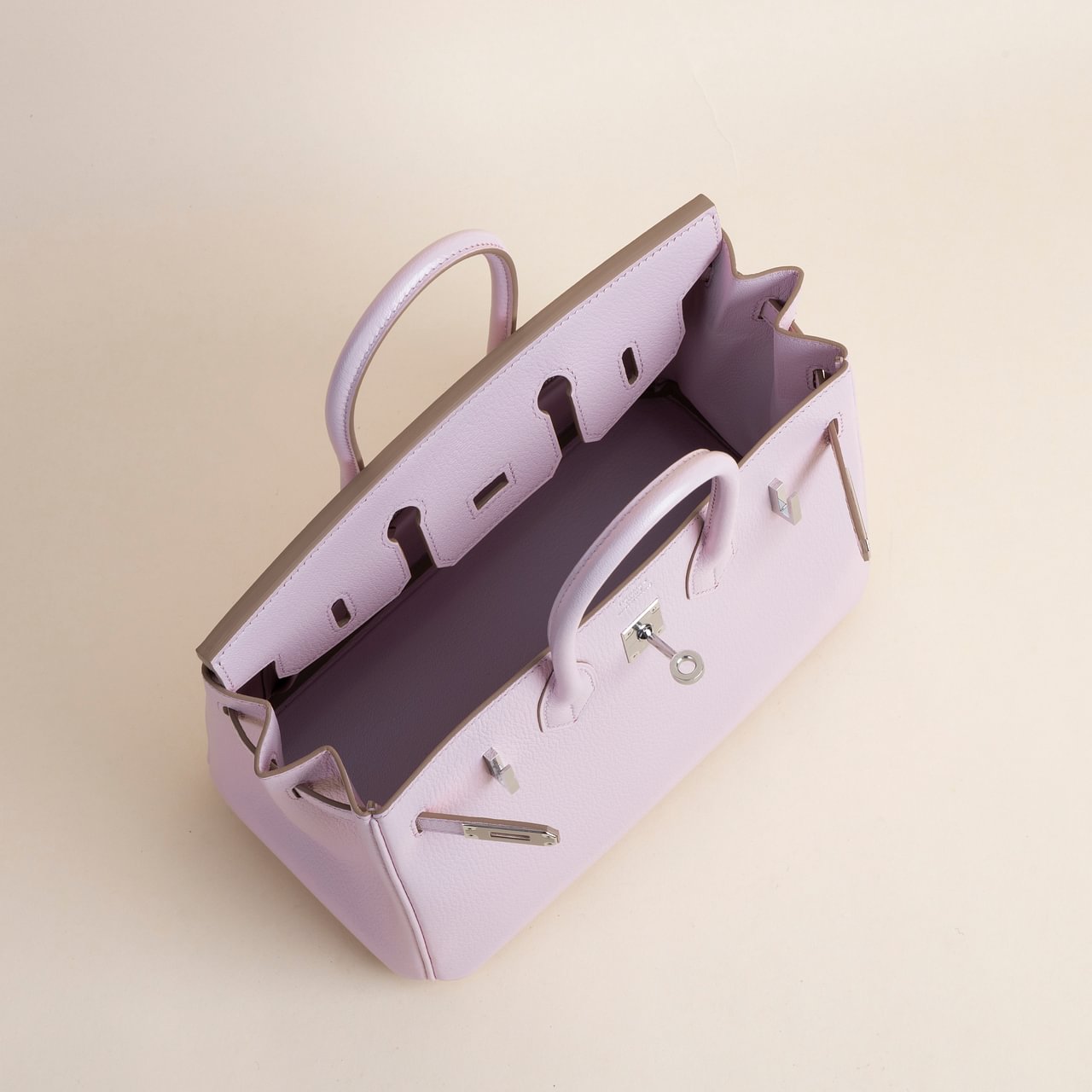 Birkin 25cm Chevre M7 Rose darling PHW14