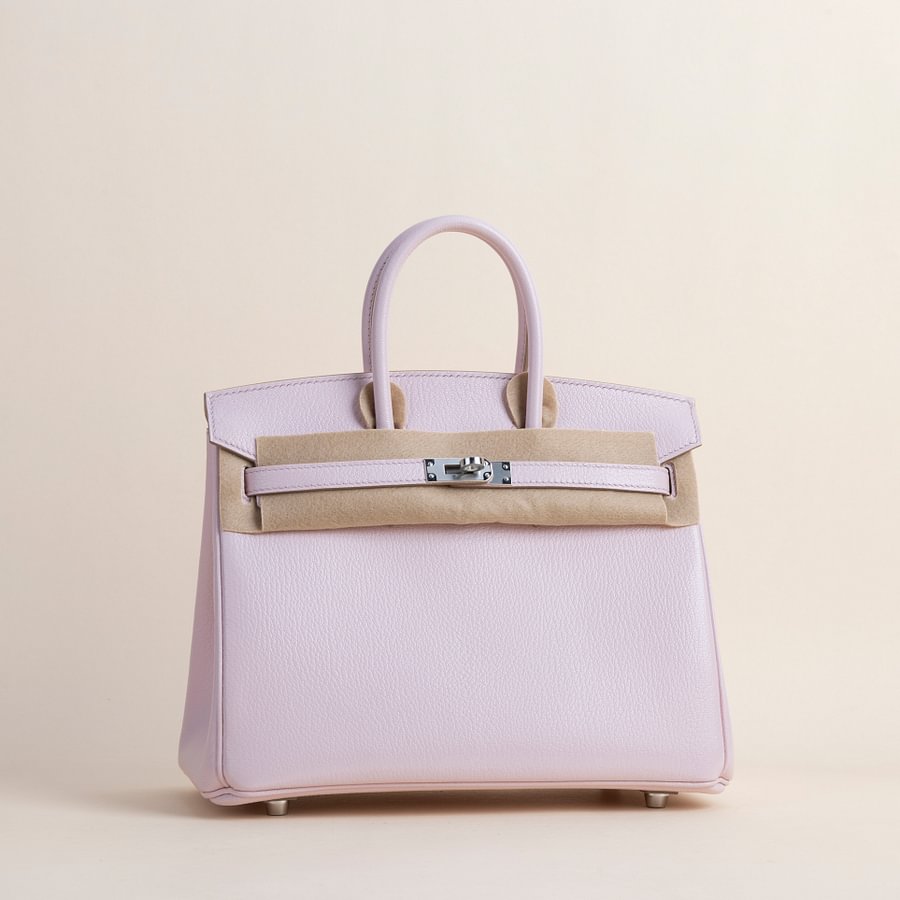 Birkin 25cm Chevre M7 Rose darling PHW2