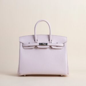 Birkin 25cm Chevre M7 Rose darling PHW3