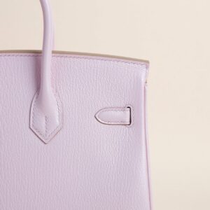 Birkin 25cm Chevre M7 Rose darling PHW9