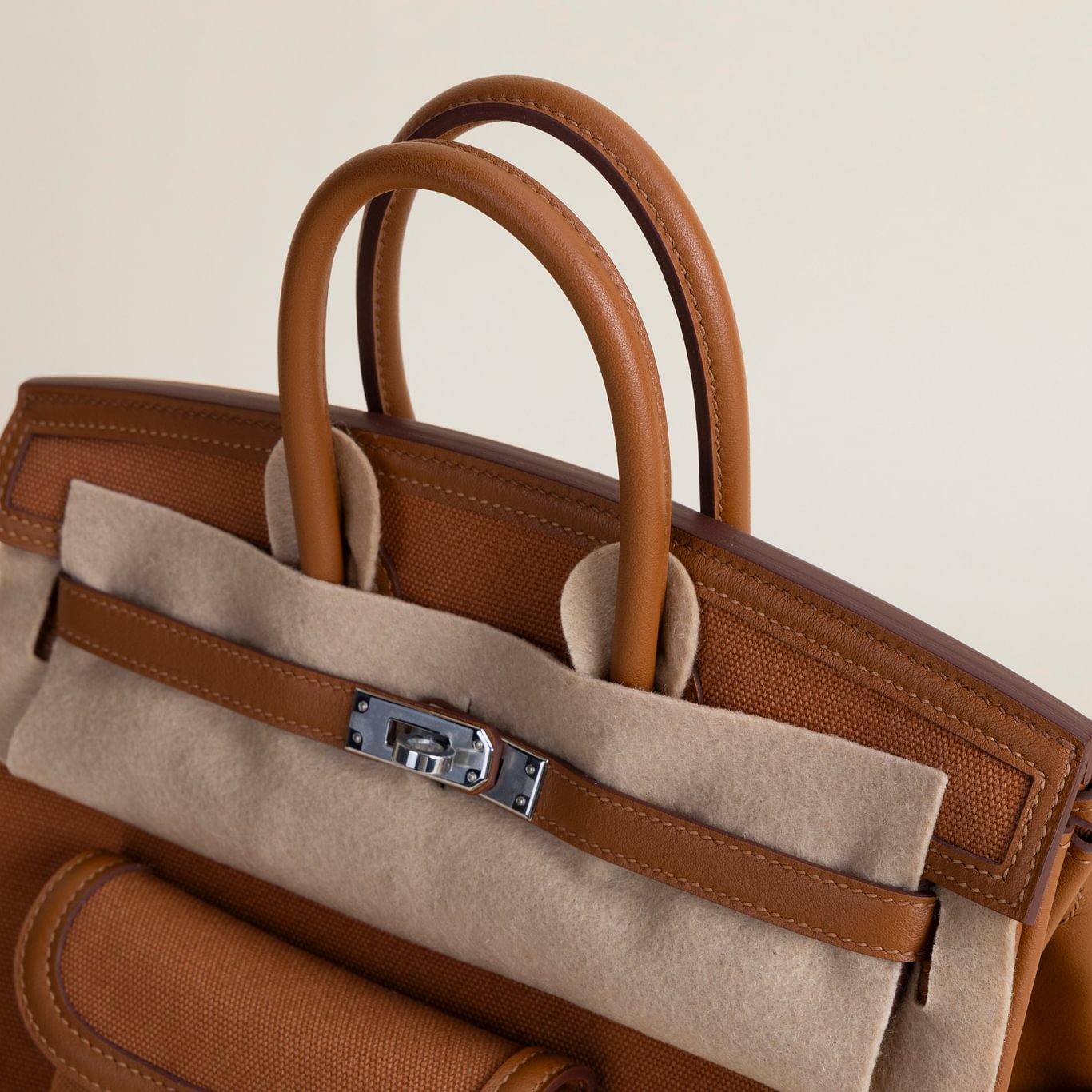 Birkin25 Cargo Swifttoile CK37 Gold PHW10