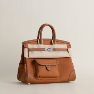 Birkin25 Cargo Swifttoile CK37 Gold PHW2