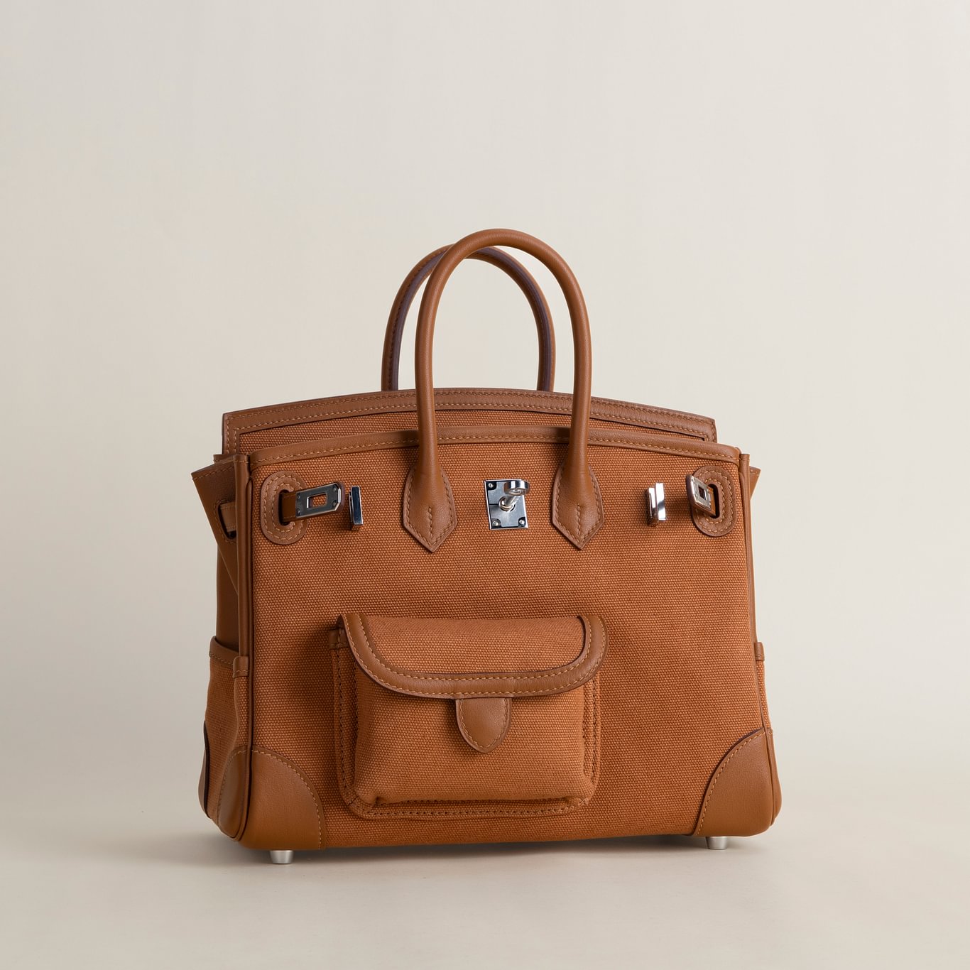 Birkin25 Cargo Swifttoile CK37 Gold PHW5