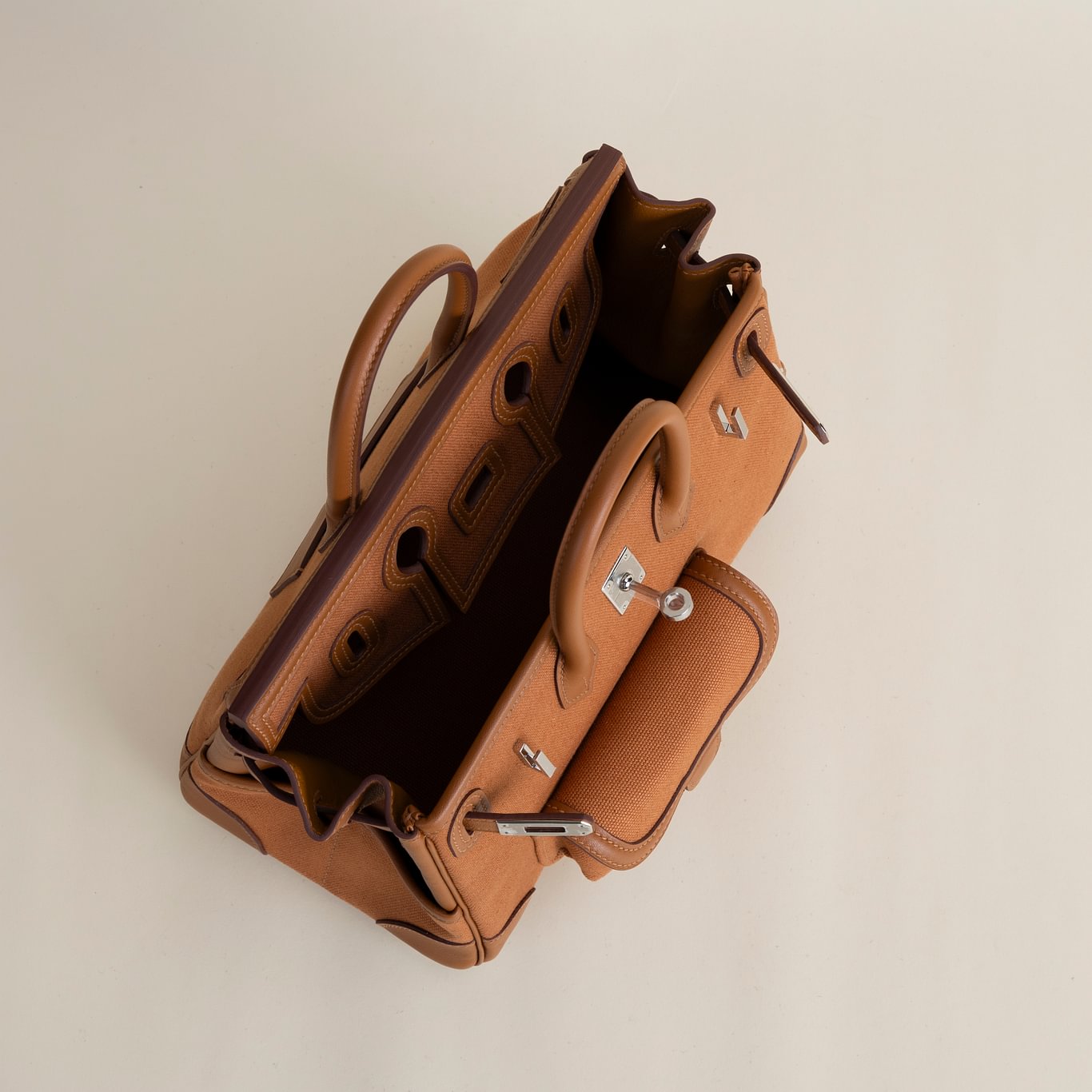 Birkin25 Cargo Swifttoile CK37 Gold PHW7