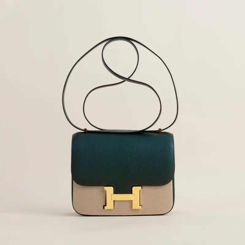 Constance 18CM Chevre 6O Vert Cypres GHW