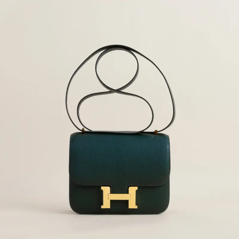 Constance 18CM Chevre 6O Vert Cypres GHW