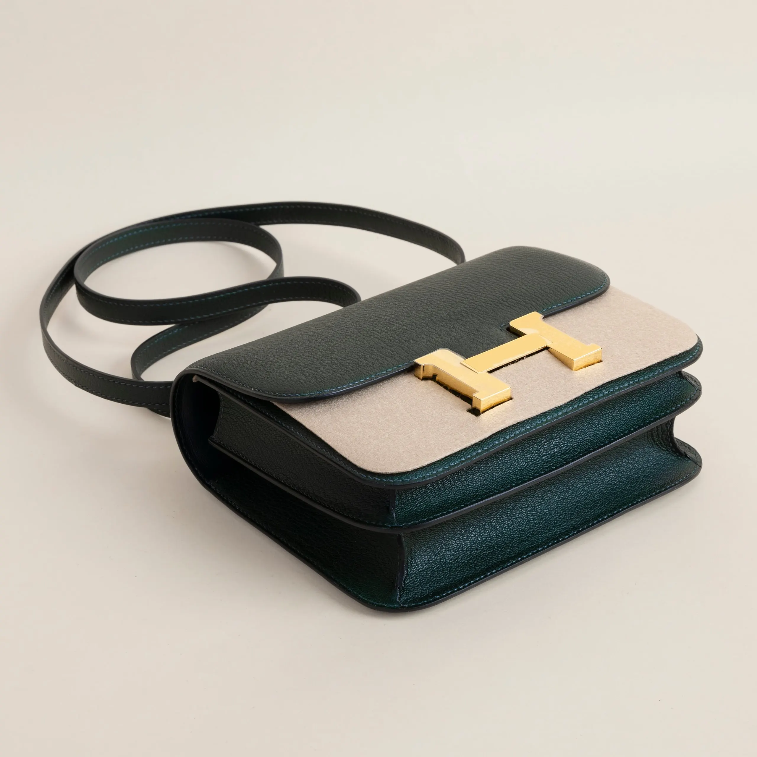 Constance 18CM Chevre 6O Vert Cypres GHW