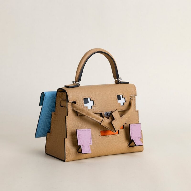 Kelly Doll Epsom 0M Chai/X9 Mauve sylvestre/7N Celeste PHW