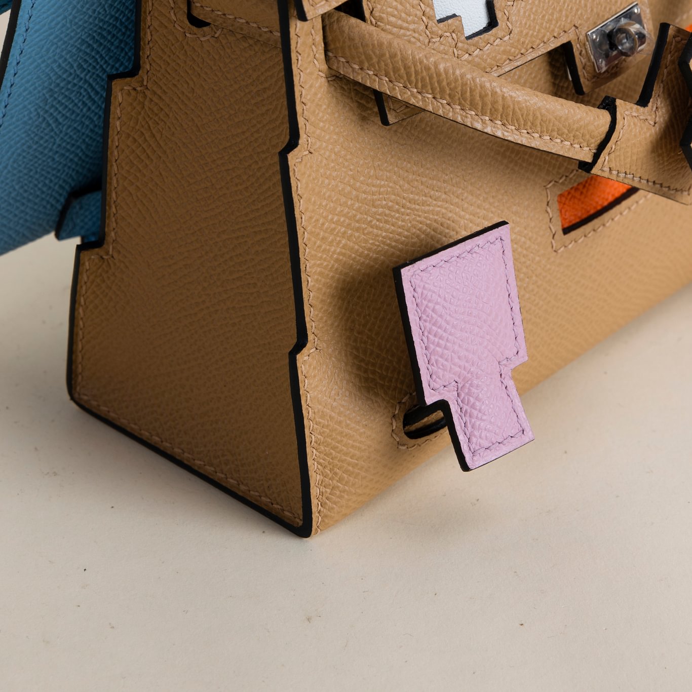 Kelly Doll Epsom 0M Chai/X9 Mauve sylvestre/7N Celeste PHW