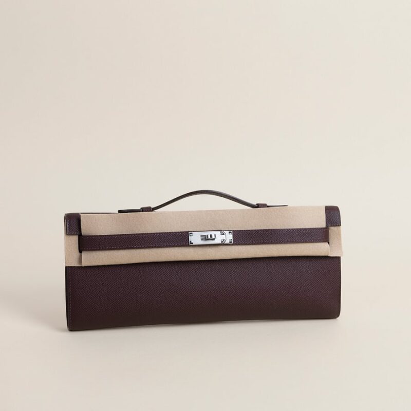 Kelly cut Epsom 0G Rouge sellier GHW PHW2