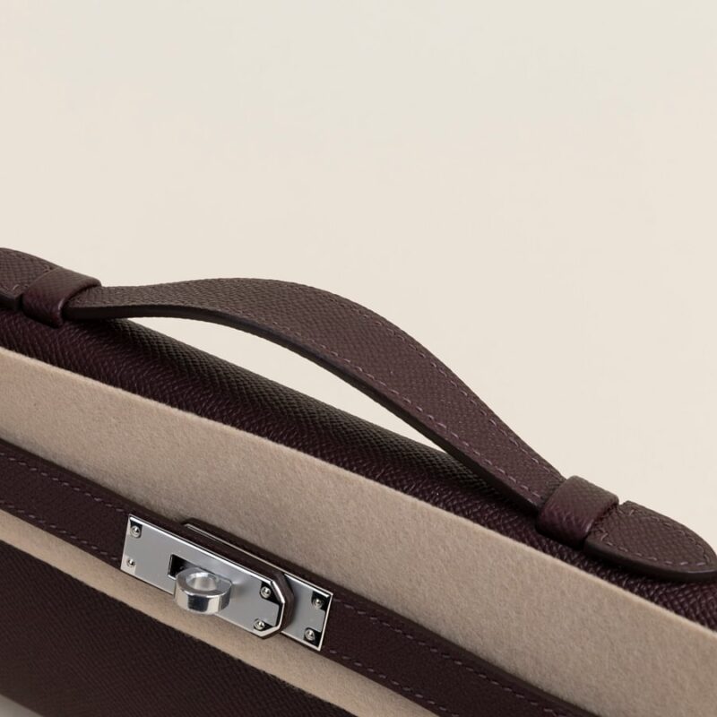 Kelly cut Epsom 0G Rouge sellier GHW PHW5