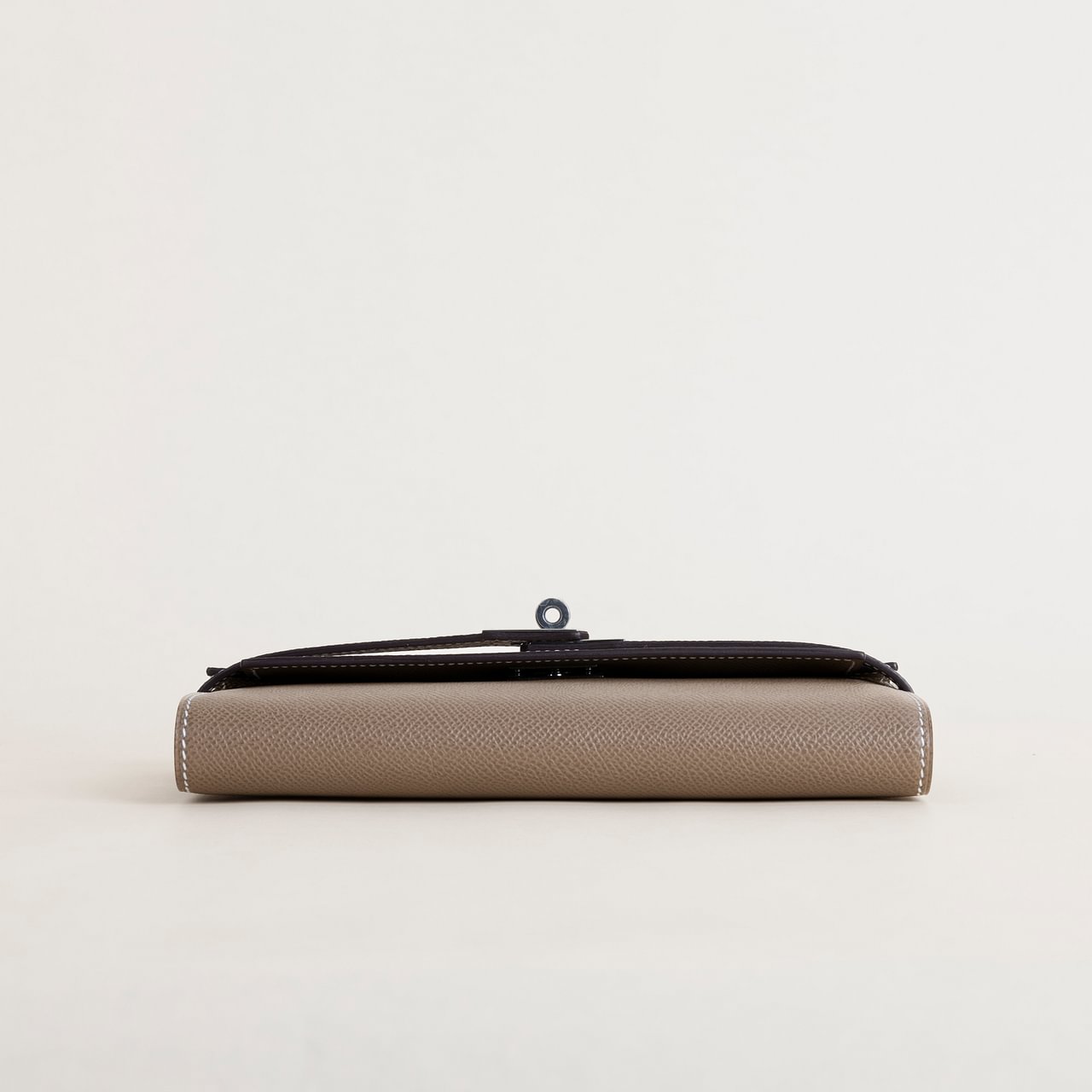 Kelly wallet Epsom CK18 Etoupe PHW