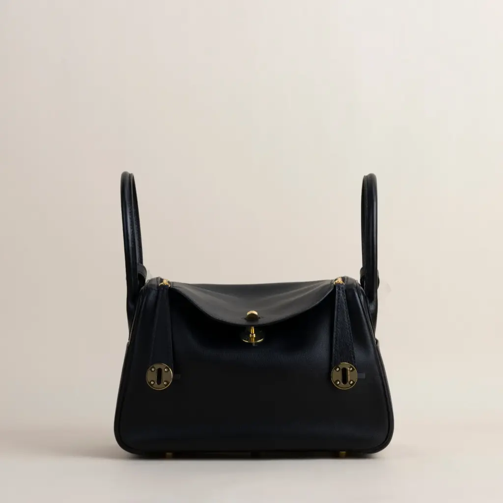 Lindy 26cm Swift leather CC89 Nior/0F Bleu Frida  GHW